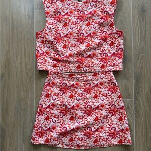 Julia Amory Gidget Floral Two-Piece xs